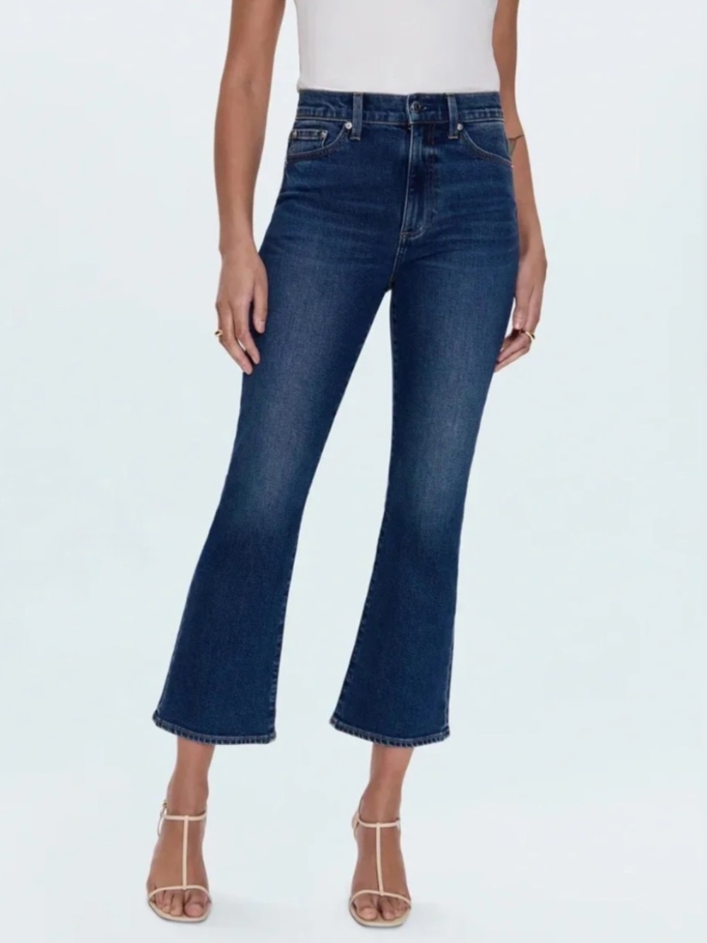 Pistola Lennon High Waist Ankle Bootcut Jeans